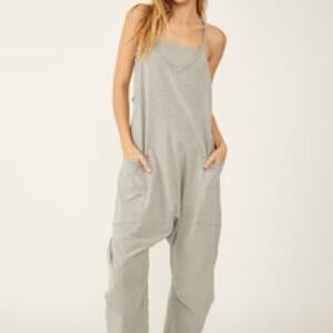 FP Movement by Free People Heather Gray Jumpsuit